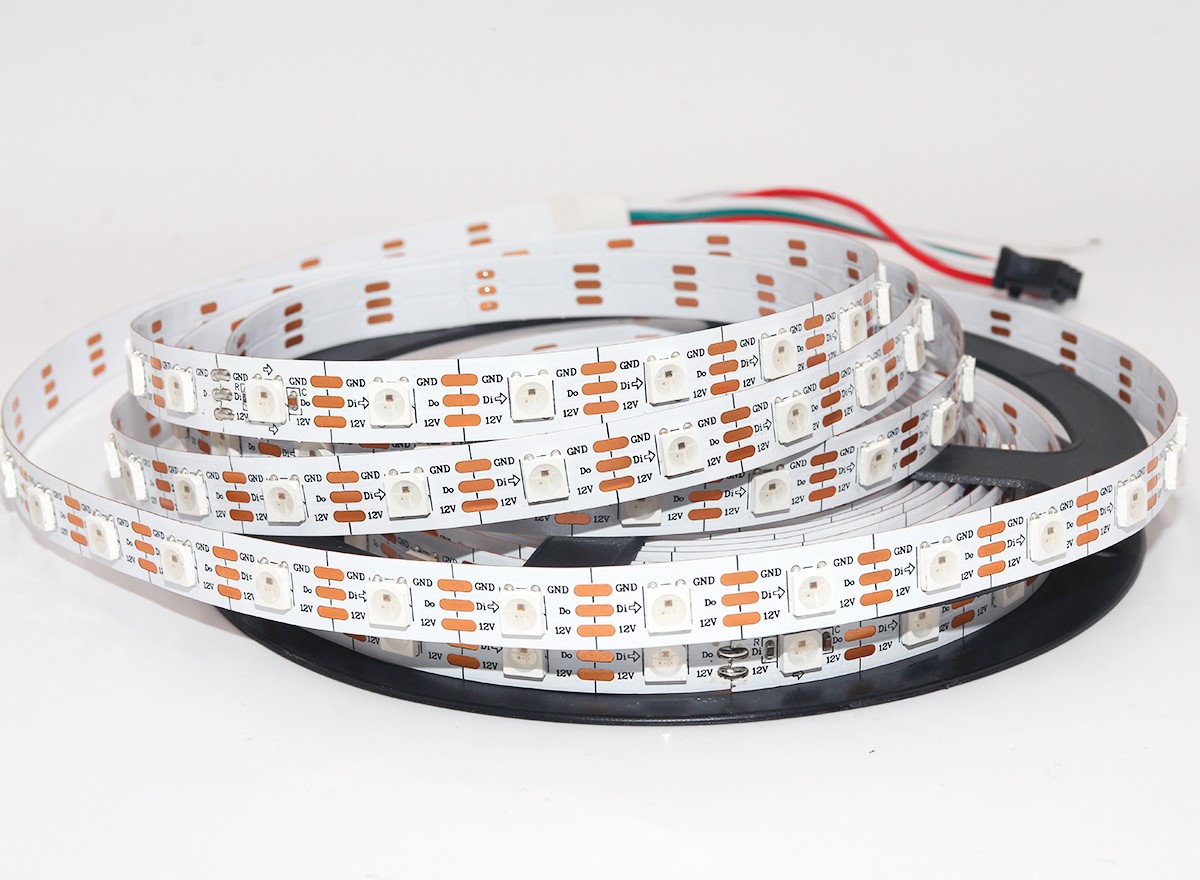 内置RT1809 5050RGB 60灯 12V 单点单控