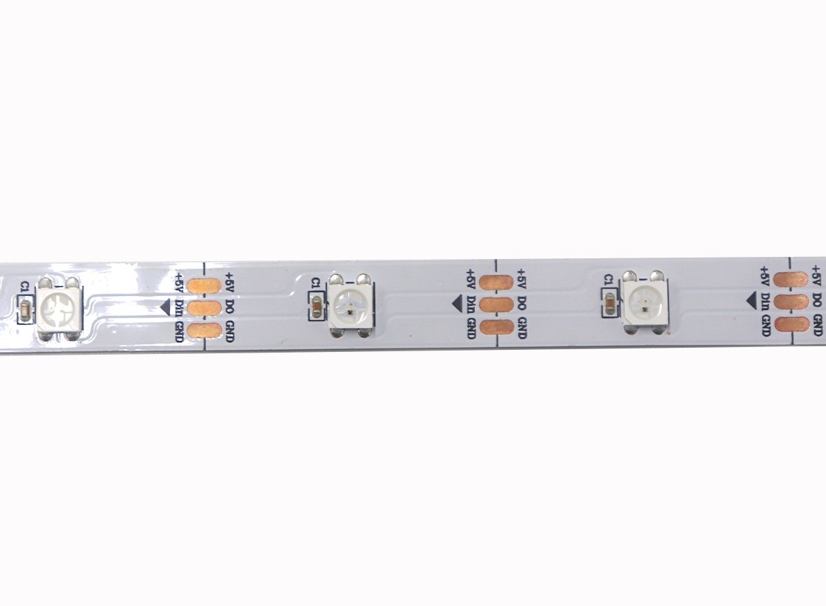 内置SK6812 5050RGB 30灯 5V 单点单控