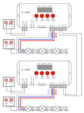 内置RT1809 5050RGB 30灯 12V 单点单控断点续传(图9)