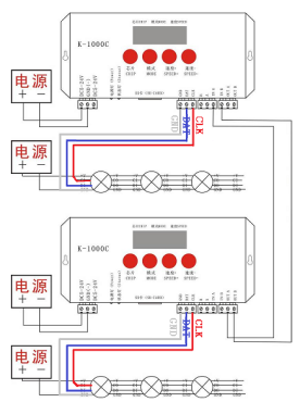 内置RT1809 5050RGB 60灯 12V 单点单控三线路(图9)